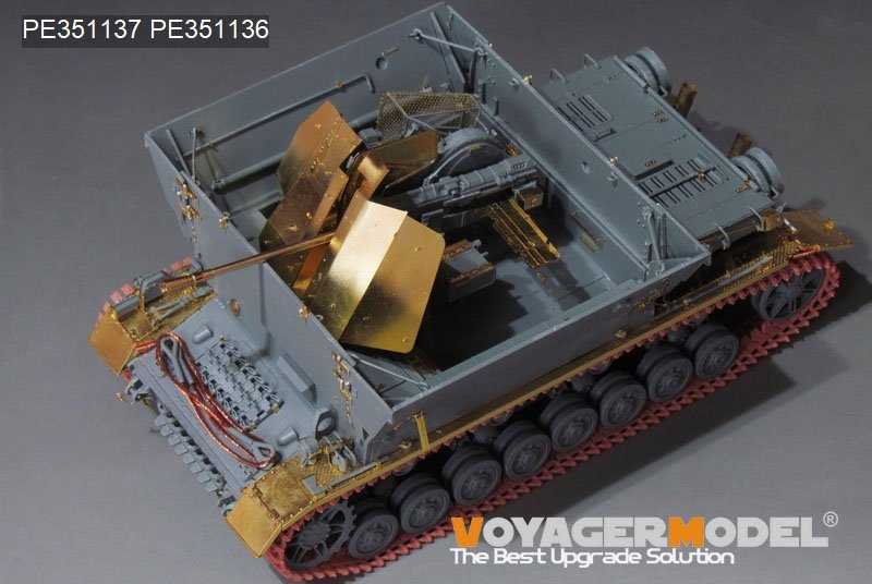 Voyager Model PE351136 WWII German &amp;quot;MOBELWAGEN&amp;quot; Fenders (For BORDER BT-007) 1/35 – zdjęcie 2