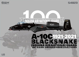 Maquette Great Wall Hobby S4823 A-10C Blacksnake de la Garde nationale aérienne de l&amp;#39;Indiana au 1/48