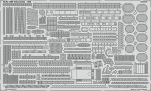 Eduard BIG5358 SMS Viribus Unitis for TRUMPETER 1/350 – immagine 3
