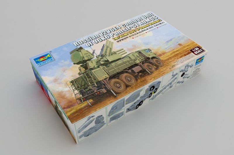 Trumpeter 01061 Unité de combat russe 72V6E4 de 96K6 Pantsir-S1 ADMGS (avec radar bande S RLM SOC) 1/35 – image 2