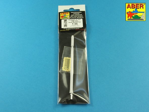 Aber 35L-218 Russian D-10T 100mm tank barrel for T-54/T-55 for TAKOM model 1/35 – zdjęcie 2