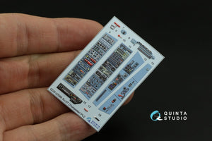 Quinta Studio QDS-32088 Su-27 3D-Printed &amp;amp; coloured Interior on decal paper (Trumpeter) (small version) 1/32 – imagen 4