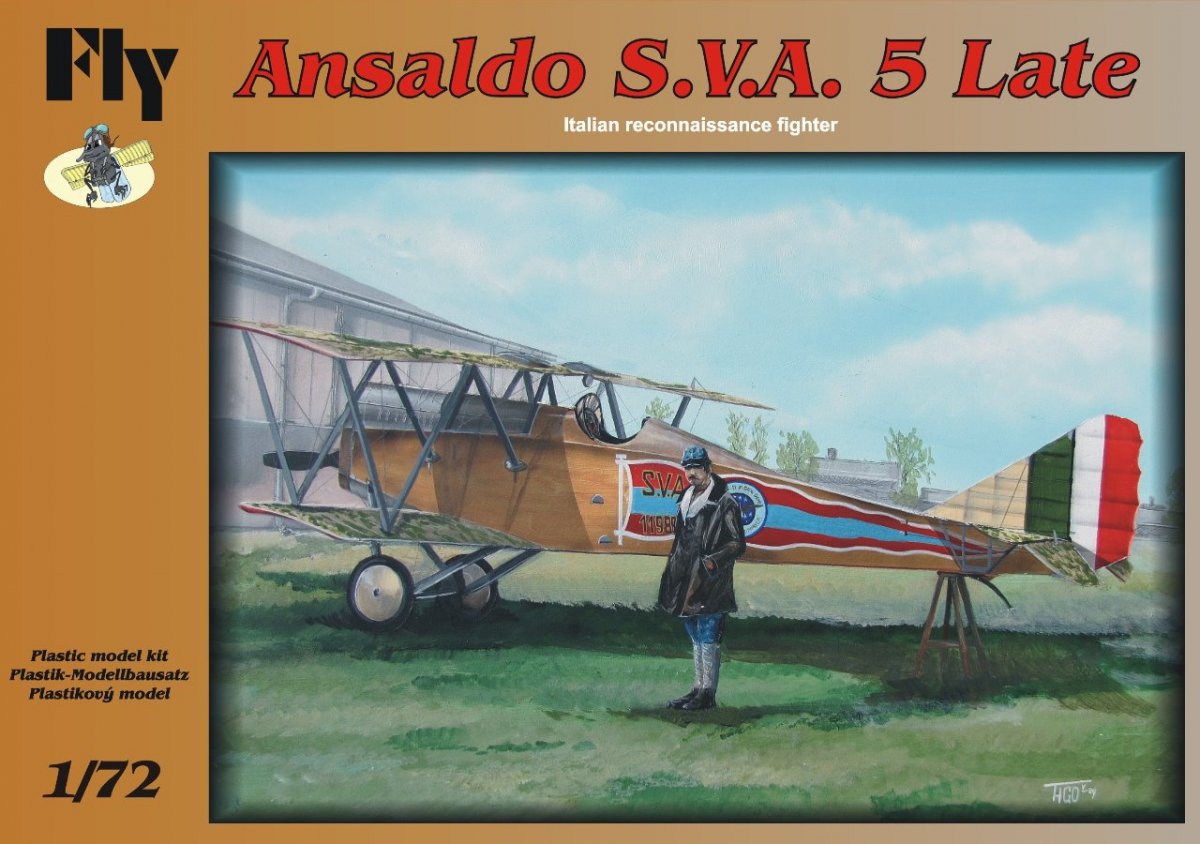 Fly 72002 Ansaldo S.V.A.6 Late 1/72