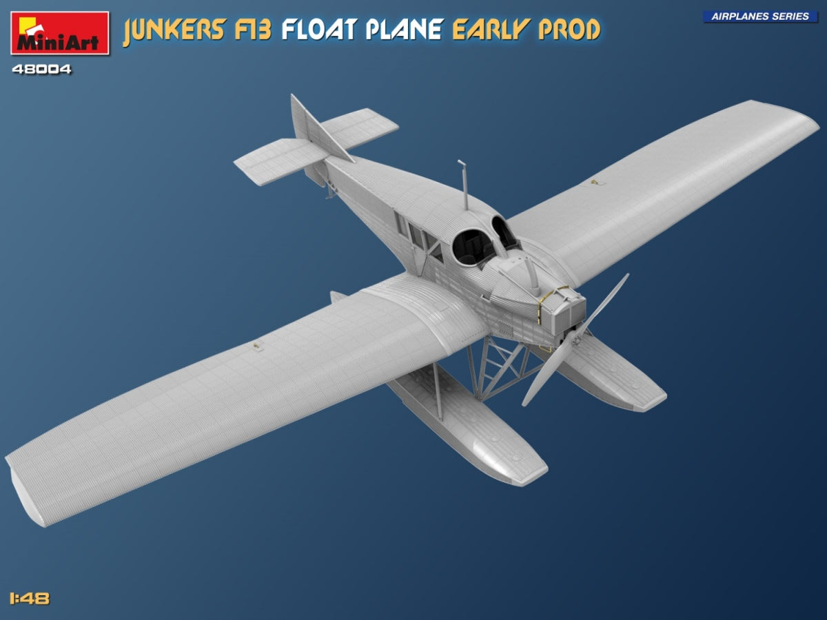 MiniArt 48004 Junkers F13 Float Plane. Early Prod 1/48 – immagine 4