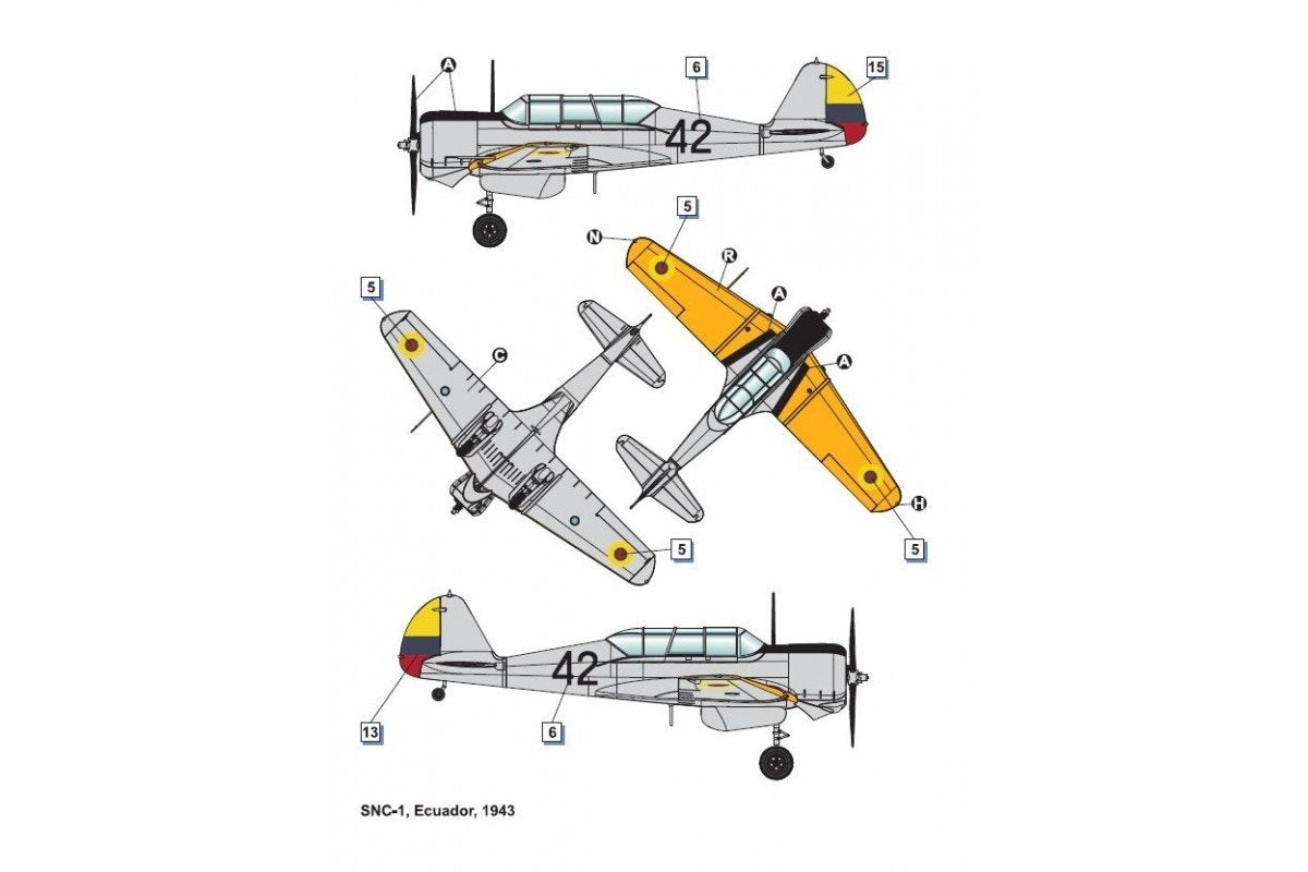 Dora Wings 48041 Curtiss-Wright SNC-1 Falcon II 1/48 – zdjęcie 4