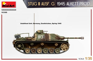 MiniArt 35388 STUG III AUSF. G 1945 ALKETT PROD. 1/35 – imagen 14