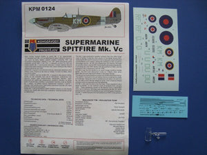 Kovozavody Prostejov KPM0124 Spitfire Mk.Vc Allied Fighters 1/72 – imagen 4