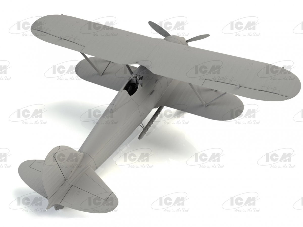 ICM 32025 CR. 42 Falco with Italian Pilots in tropical uniform 1/32 – immagine 4
