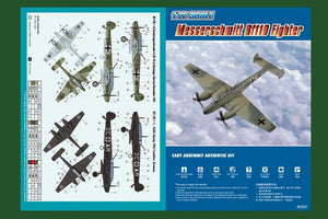 Hobby Boss 80292 Messerschmitt Bf110 Fighter 1/72 – zdjęcie 2