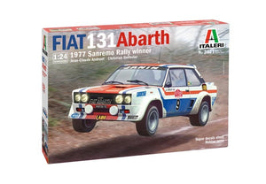 Italeri 3621 Fiat 131 Abarth 1977 Sanremo Rally Winner 1/24 – imagen 2