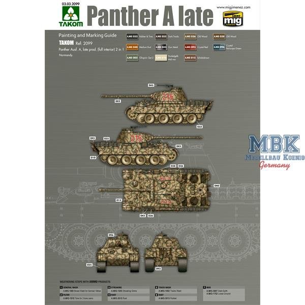 Das Werk DW35011 Panther Ausf.A Early / Mid 1/35 – Bild 3