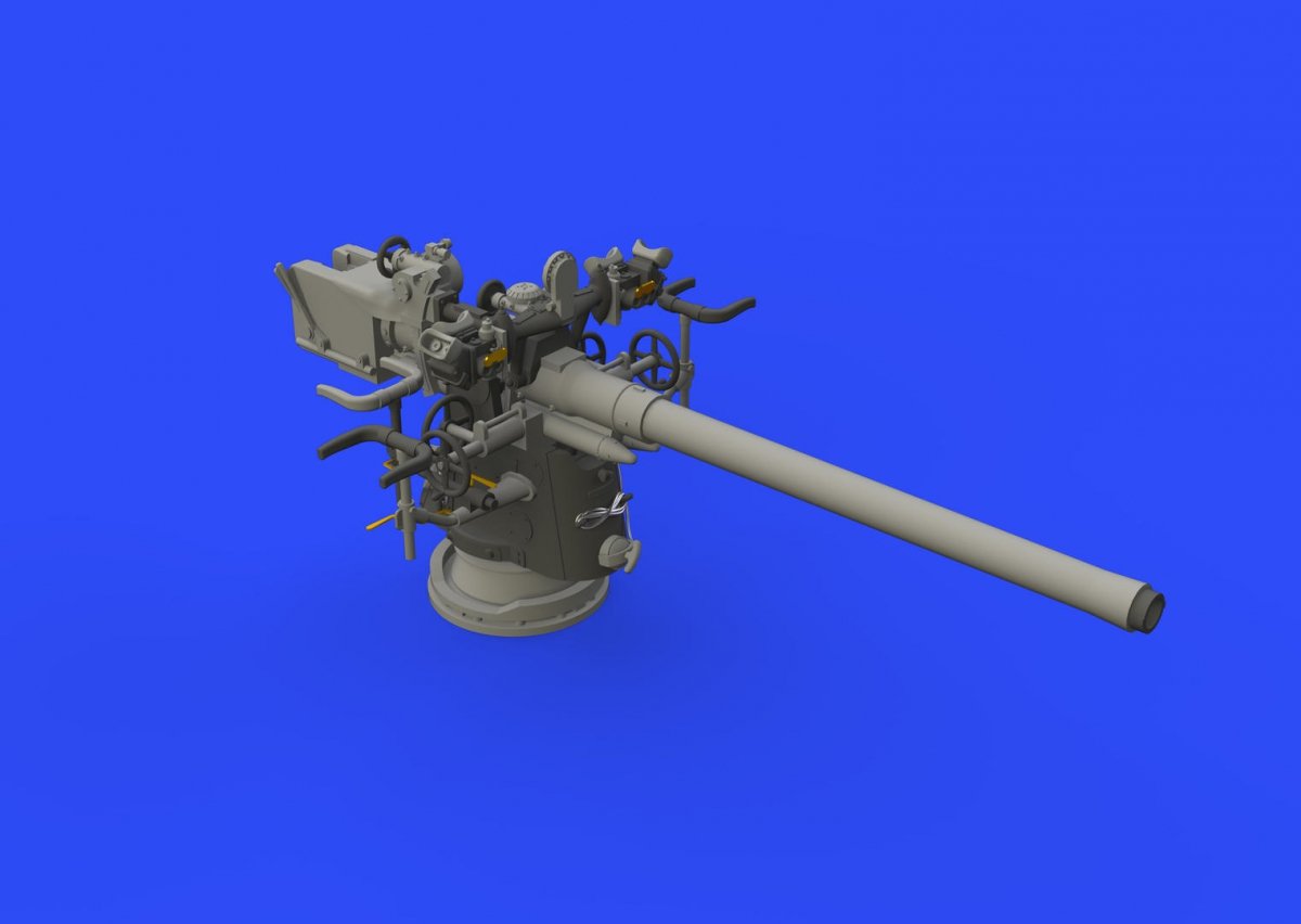 Eduard 648327 German Submarine 8,8cm gun TRUMPETER 1/48 – imagen 2