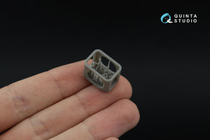 Quinta Studio QD+48553 Schwimmwagen type 166 3D-Printed &amp;amp; coloured Interior on decal paper (Tamiya) (with 3D-printed resin parts) 1/48 – imagen 7