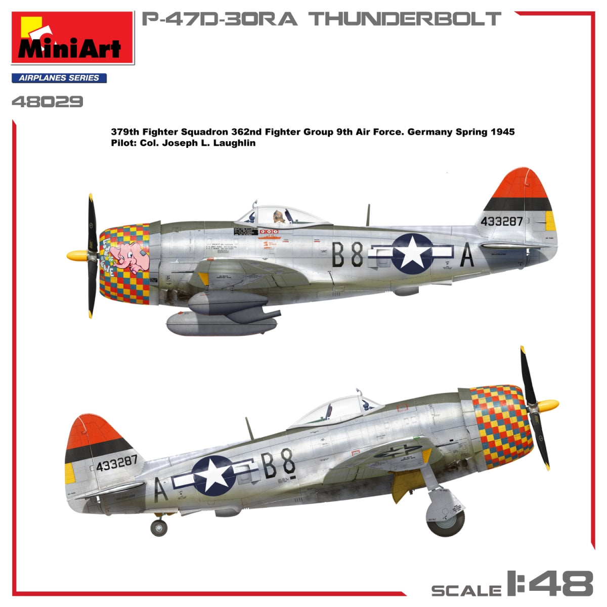 MiniArt 48029 P-47D-30RA THUNDERBOLT - Advanced Kit 1/48 – imagen 3