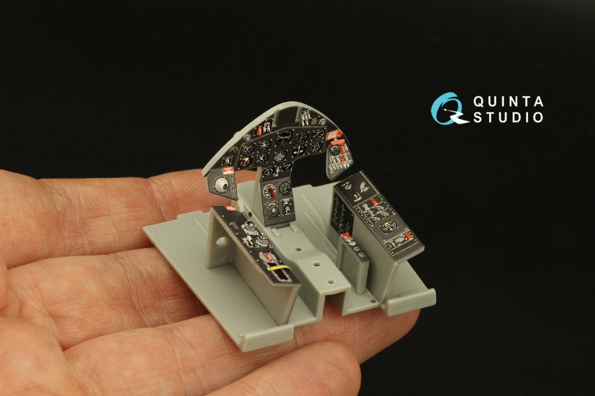 Quinta Studio QD32172 F8F-1 Bearcat 3D-Printed coloured Interior on decal paper (Trumpeter) 1/32 – imagen 8