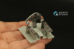 Quinta Studio QD32172 F8F-1 Bearcat 3D-Printed coloured Interior on decal paper (Trumpeter) 1/32 – imagen 8