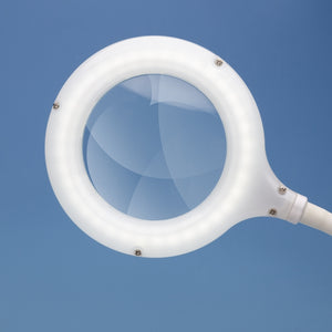 Lightcraft LC8080USB-EU Compact LED Desk Magnifier Lamp / Kompaktowa Biurkowa Lampka Powiększająca LED – imagen 5
