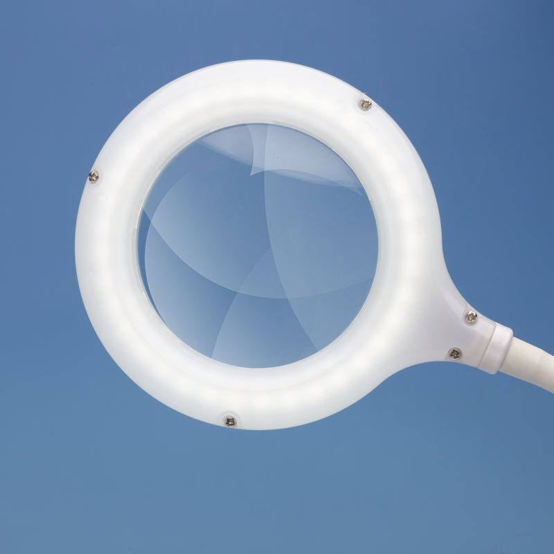 Lightcraft LC8080USB-EU Compact LED Desk Magnifier Lamp / Kompaktowa Biurkowa Lampka Powiększająca LED – imagen 5