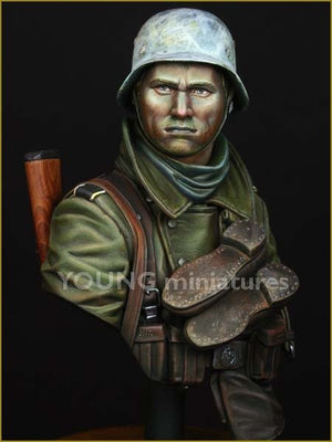 Young Miniatures YM1825 German Infantry Russian Front WWII 1/10 – imagen 2