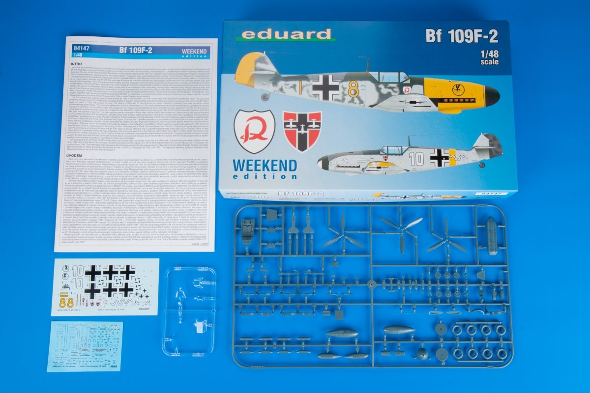 Eduard 84147 Bf 109F-2 1/48 – zdjęcie 2