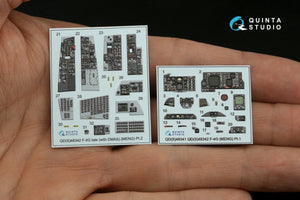 Quinta Studio QDS-48342 F-4G late 3D-Printed &amp;amp; coloured Interior on decal paper (Meng) (Small version) 1/48 – Bild 4