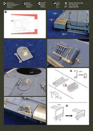 MK1 Design MM-35005 ONTOS DETAIL-UP ETCHED PART 1/35 – imagen 4