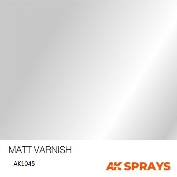 AK Interactive AK1045 Matt Varnish Spray 400 ml. – imagen 2