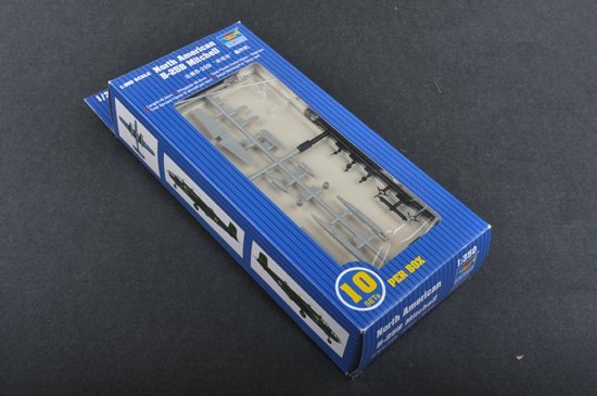 Trumpeter 06201 North American B-25B Mitchell (10pcs.) 1/350 – immagine 3