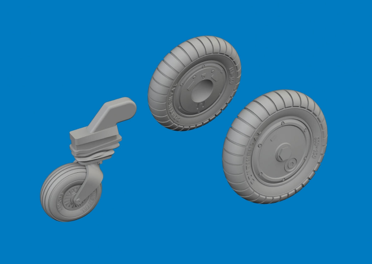 Roues Eduard 672405 Bf 109G-6 Tamiya 1/72  – image 3