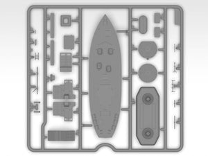 ICM S012 KFK Kriegsfischkutter Bateau polyvalent allemand de la Seconde Guerre mondiale 1/144 – image 9