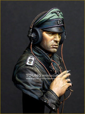 Young Miniatures YM1876 SS Panzer Commander Normandie 1944 1/10 – zdjęcie 7