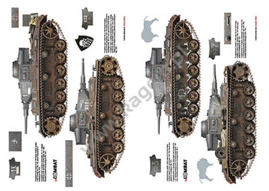 Kagero 88001 German Medium Tank Panzerkampfwagen III from Ausf. H to Ausf. N EN/PL – Bild 4
