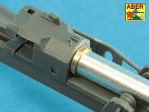 Aber 35L-328 Lufa do niemieckiej armaty p/panc Pak 40 bez hamulca wylotowego / Barrel for German 75mm PaK 40 gun without muzzle brake 1/35 – zdjęcie 3