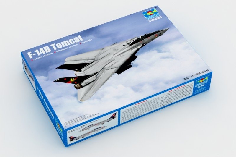 Trumpeter 03918 F-14B Tomcat 1/144 – imagen 2