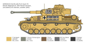 Italeri 6593 Pz.Kpfw.IV F1/F2/G With Afrika Korps Infantry 1/35 – imagen 4
