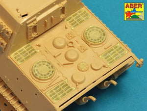 Aber 48A30 Grilles for Sd.Kfz.186 Jagdtiger 1/48 – Bild 6