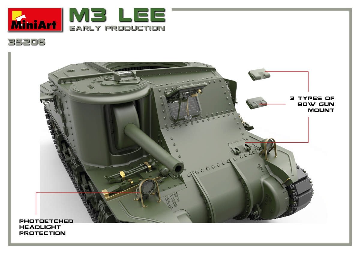 Miniart 35206 M3 Lee première production avec intérieur 1/35 – image 18