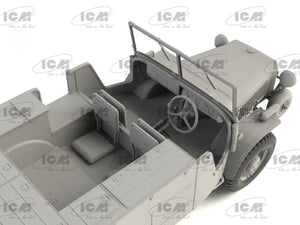ICM 35570 Laffly V15T WWII French Artillery Towing Vehicle 1/35 – imagen 4