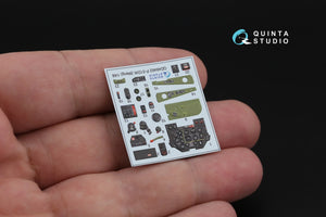 Quinta Studio QD48462 P-51D/K 3D-Printed coloured Interior on decal paper (Meng) 1/48 – immagine 6