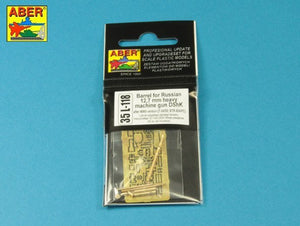 Aber 35L-118 Barrel for Russian 12,7mm heavy machine gun DShK, after WWII version (T-54/55; BTR-60APC) 1/35 – imagen 19