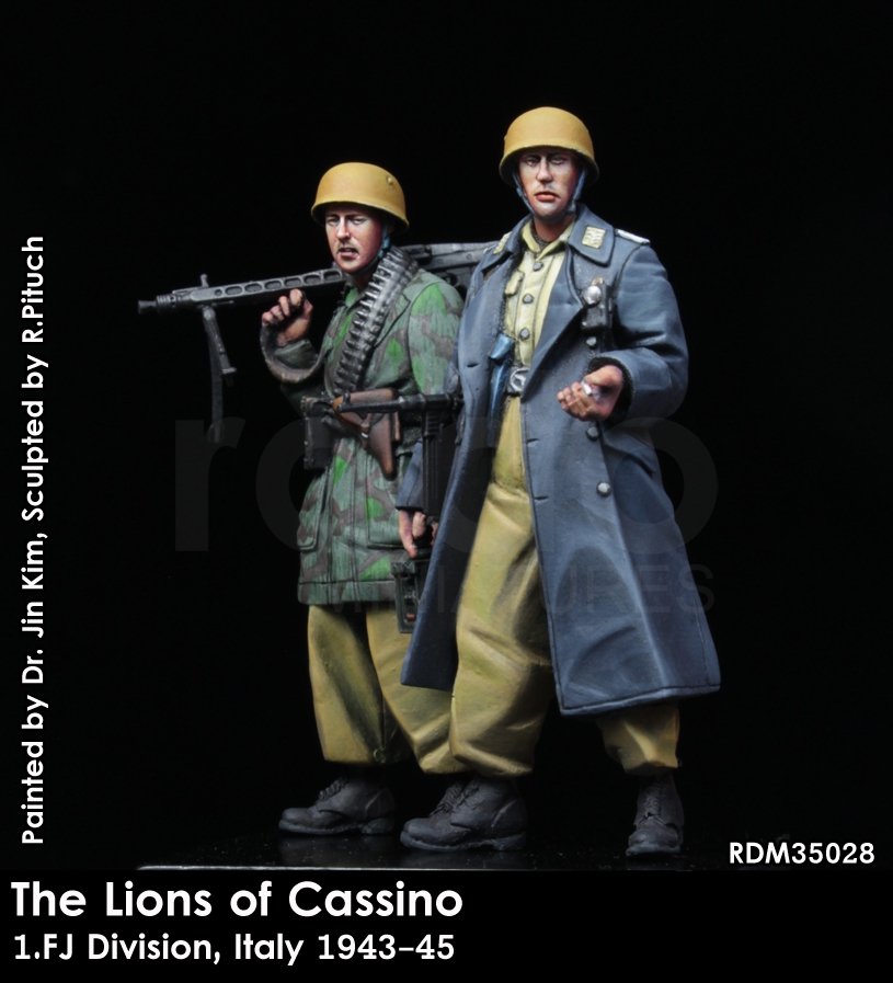 RADO Miniatures RDM35028 The Lions of Cassino/1. FJ Division, Italy (1943-45) 1/35