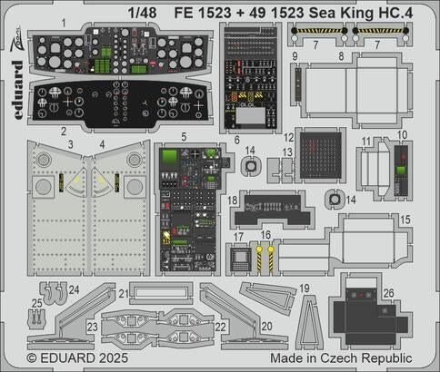 Eduard BIG49453 Sea King HC.4 AIRFIX 1/48