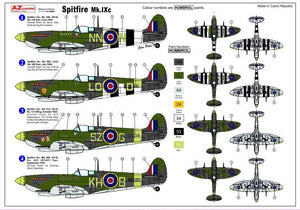 AZ Model AZ7391 Supermarine Spitfire Mk.IXc ,,Aces&amp;#39;&amp;#39; 1/72 – immagine 4