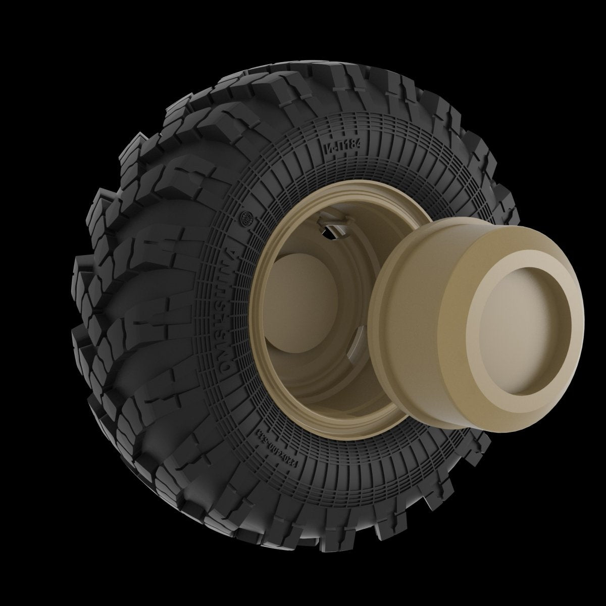 Panzer Art RE35-462 Kamaz 4320 road wheels 1/35 – Bild 5