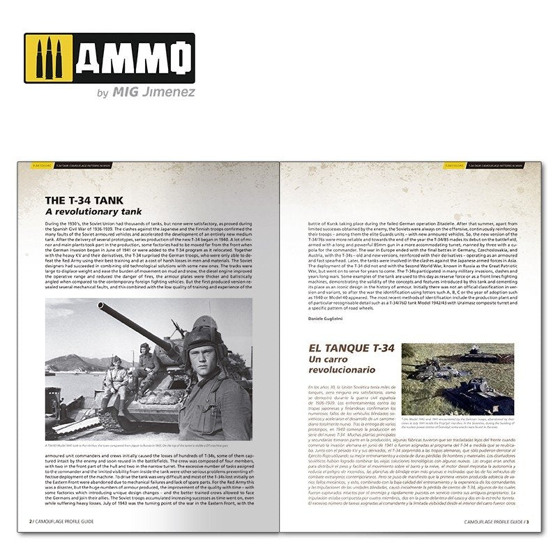 AMMO of Mig Jimenez 6145 T-34 Colors. T-34 Tank Camouflage Patterns in WWII (Multilingual) – Bild 3