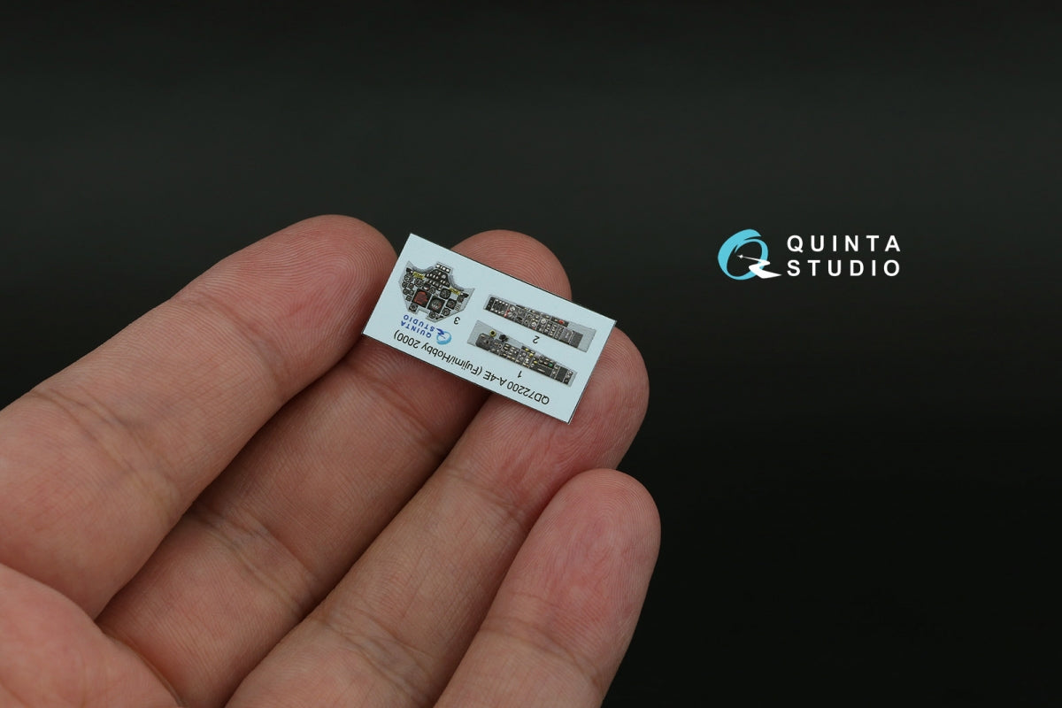 Quinta Studio QD72200 A-4E 3D-Printed &amp;amp; coloured Interior on decal paper (Fujimi/Hobby 2000) 1/72 – imagen 5