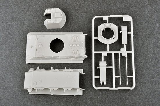 Trumpeter 07124 German E-50 Flakpanzer 1/72 – imagen 4
