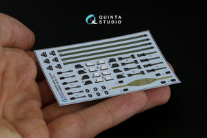Quinta Studio QR35003 HUMVEE family belts, 3D-Printed &amp;amp; coloured on decal paper (all kits) 1/35 – zdjęcie 10
