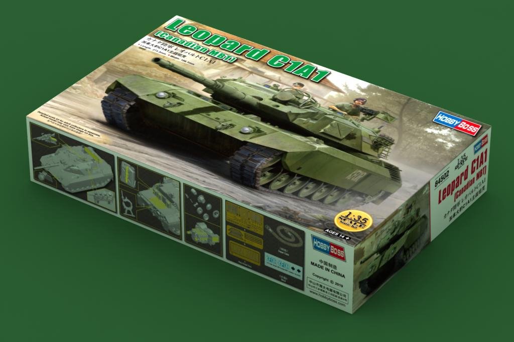 Hobby Boss 84502 Leopard C1A1 (Canadian MBT) 1/35 – imagen 2