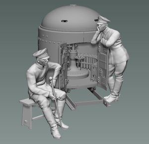 Copper State Models F35-049 Fahrpanzer german leaning crewman 1/35 – Bild 5